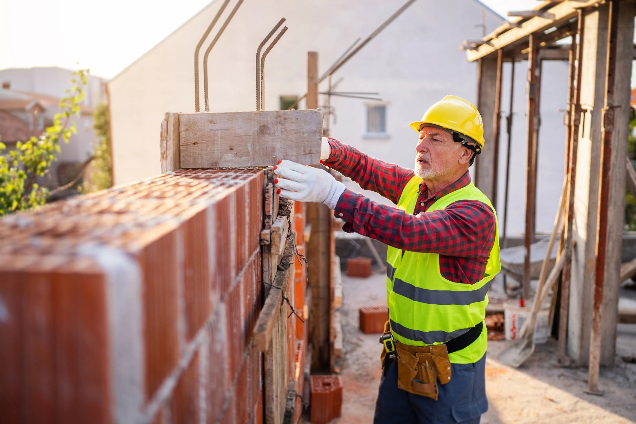 Construction professional portrait