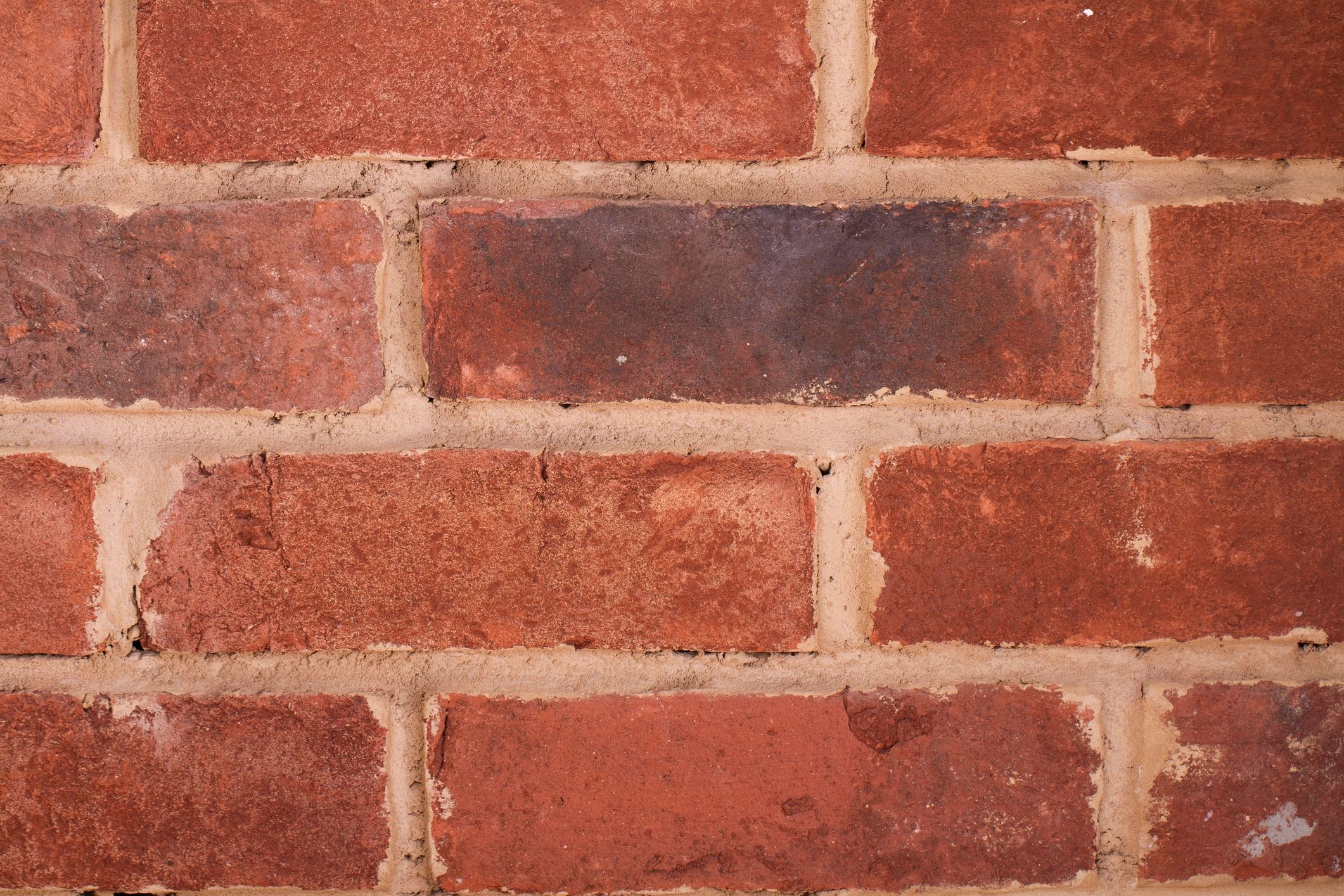 Red brick wall texture background